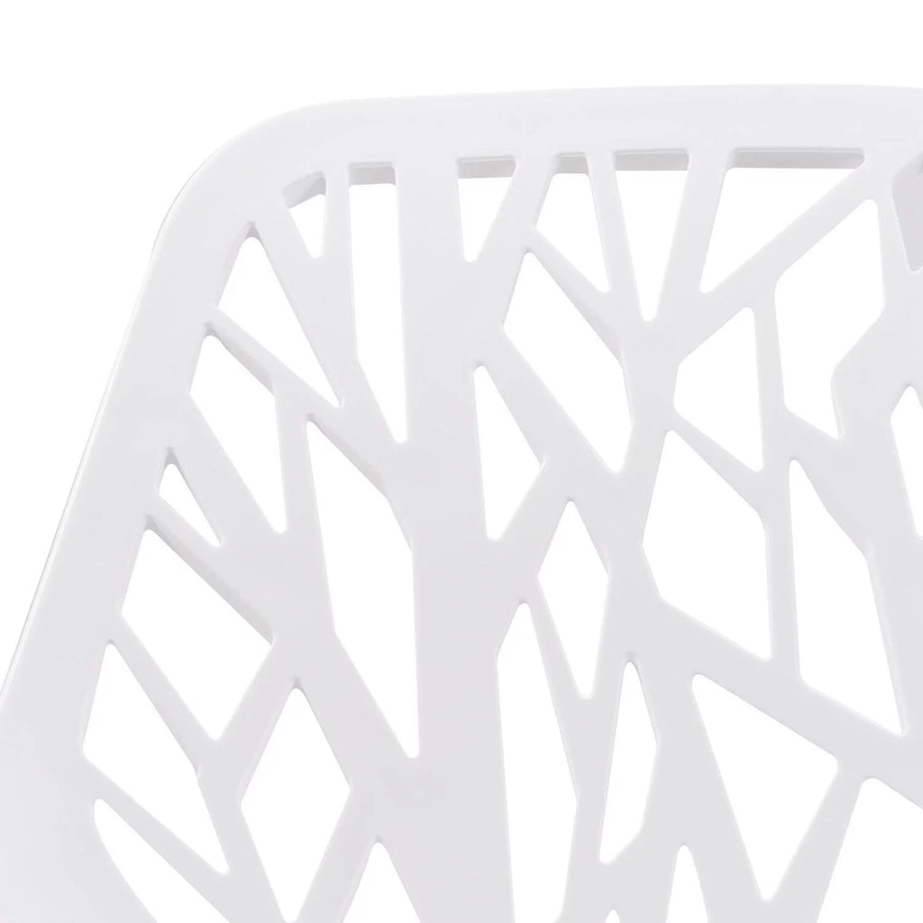 Modern Dining Chair with Chromed Legs H3539
