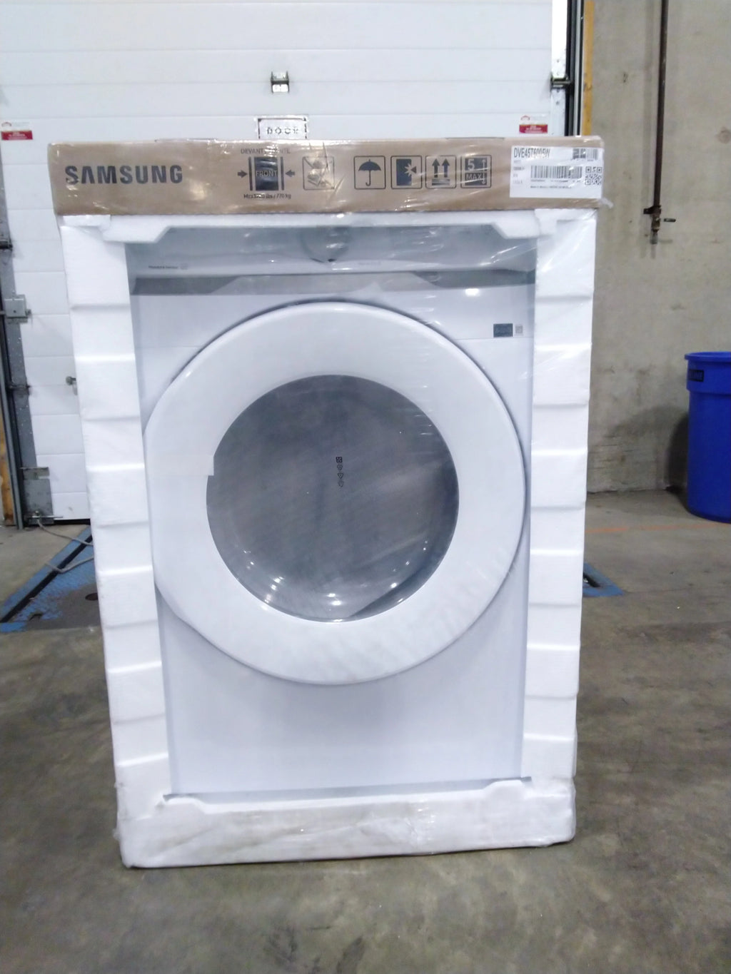 White Front-Load Washer & Electric Dryer X34834
