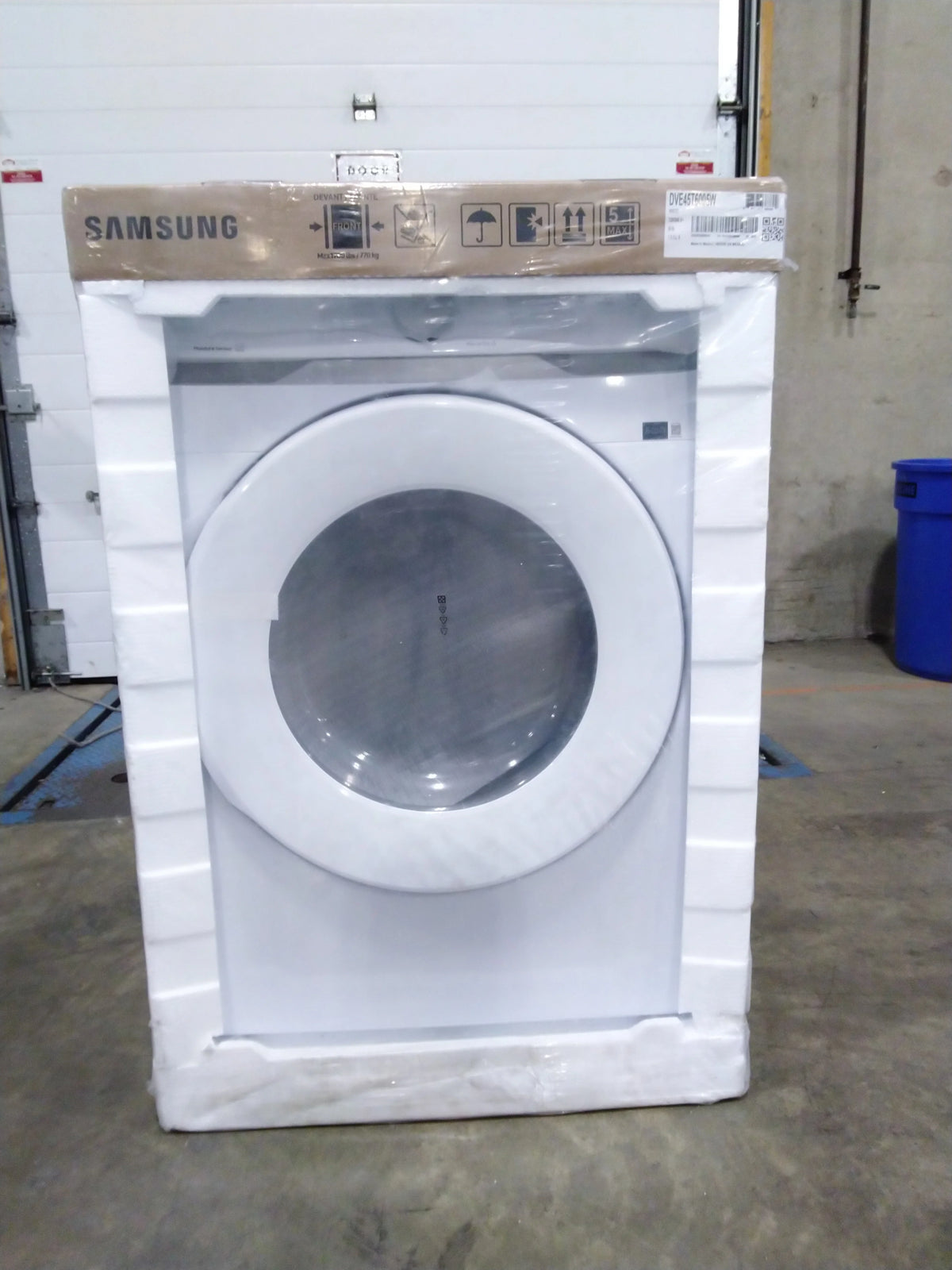 White Front-Load Washer & Electric Dryer X34834