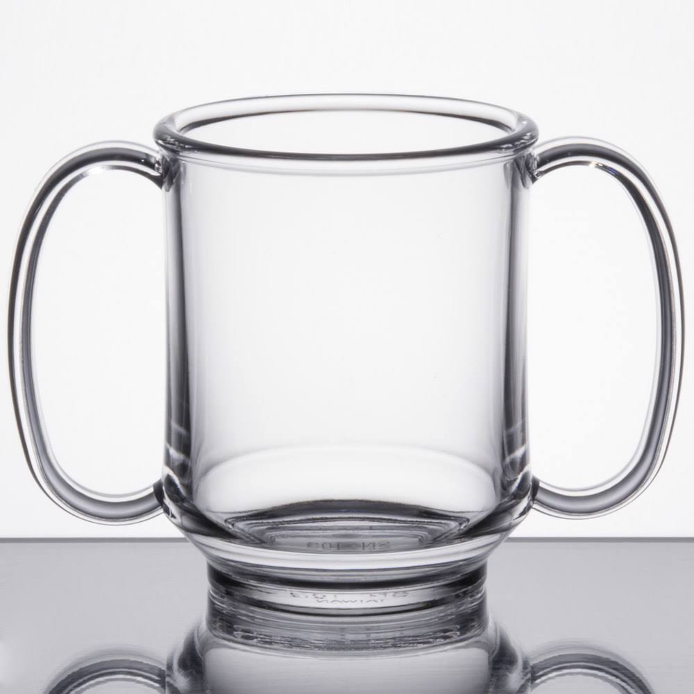 8 oz. Clear Tritan Two Handle Mug S4397