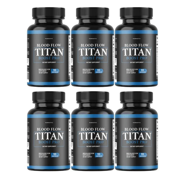 Blood Flow Supplement - 6 Bottles X645