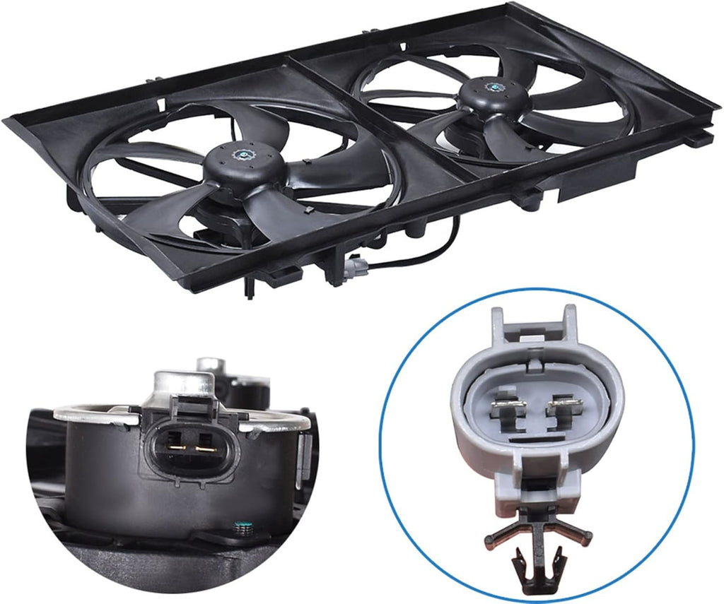 Radiator Cooling Fan with Motor Pack of 2 N76684