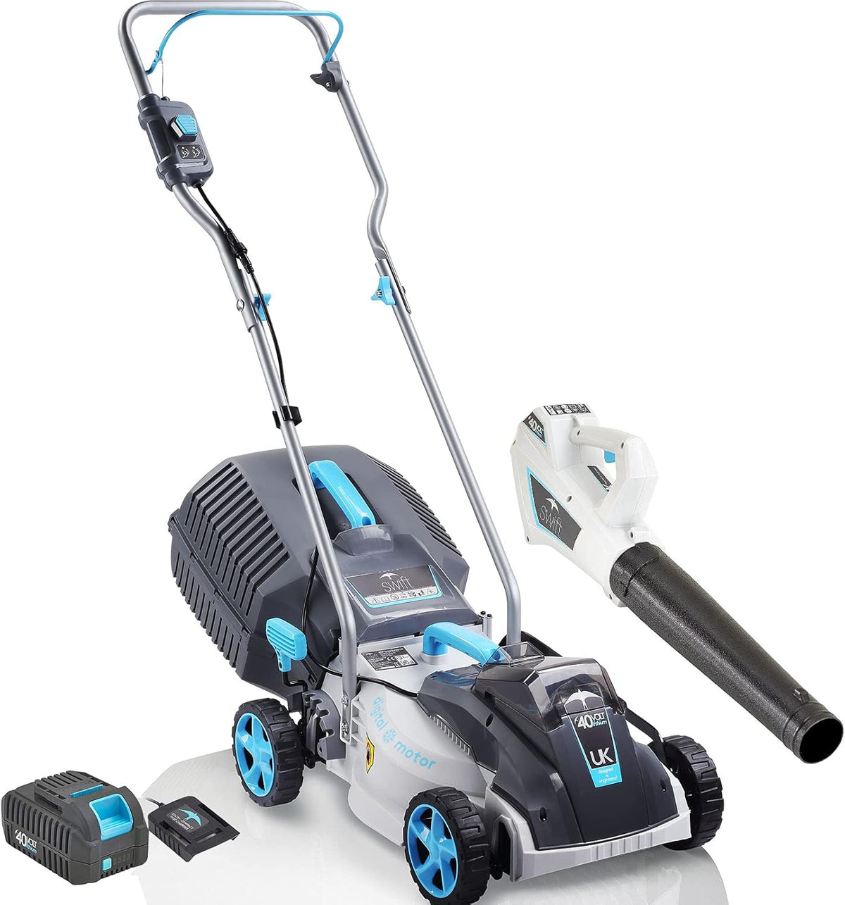 15 Inch 40V Cordless Brushless Lawn Mower Y81034
