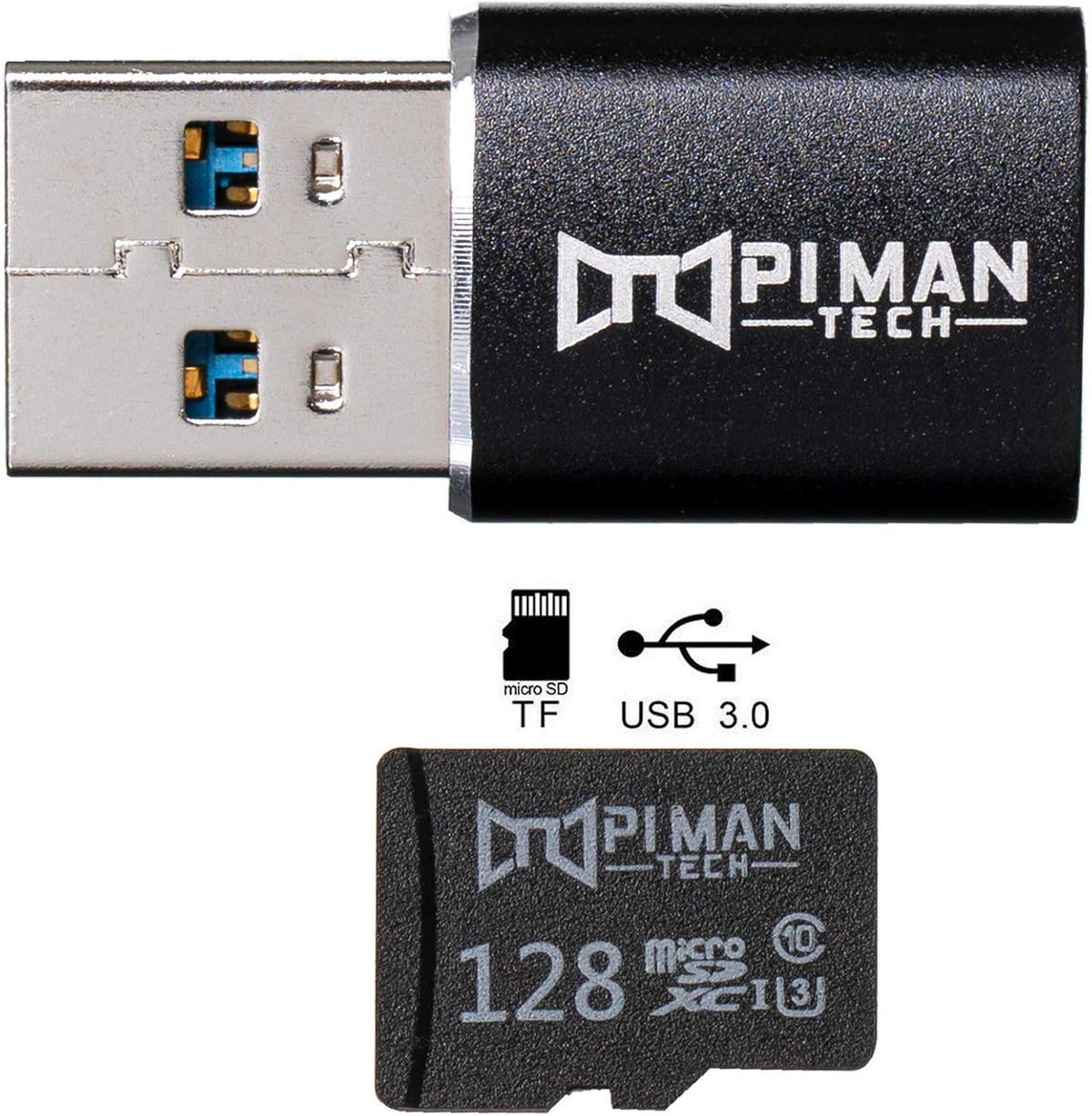 128 GB MicroSD Card USB 3.0 Adapter P93396