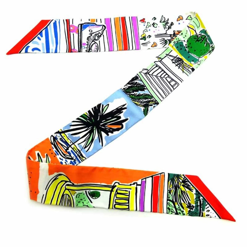 Silk Scarf Q20375