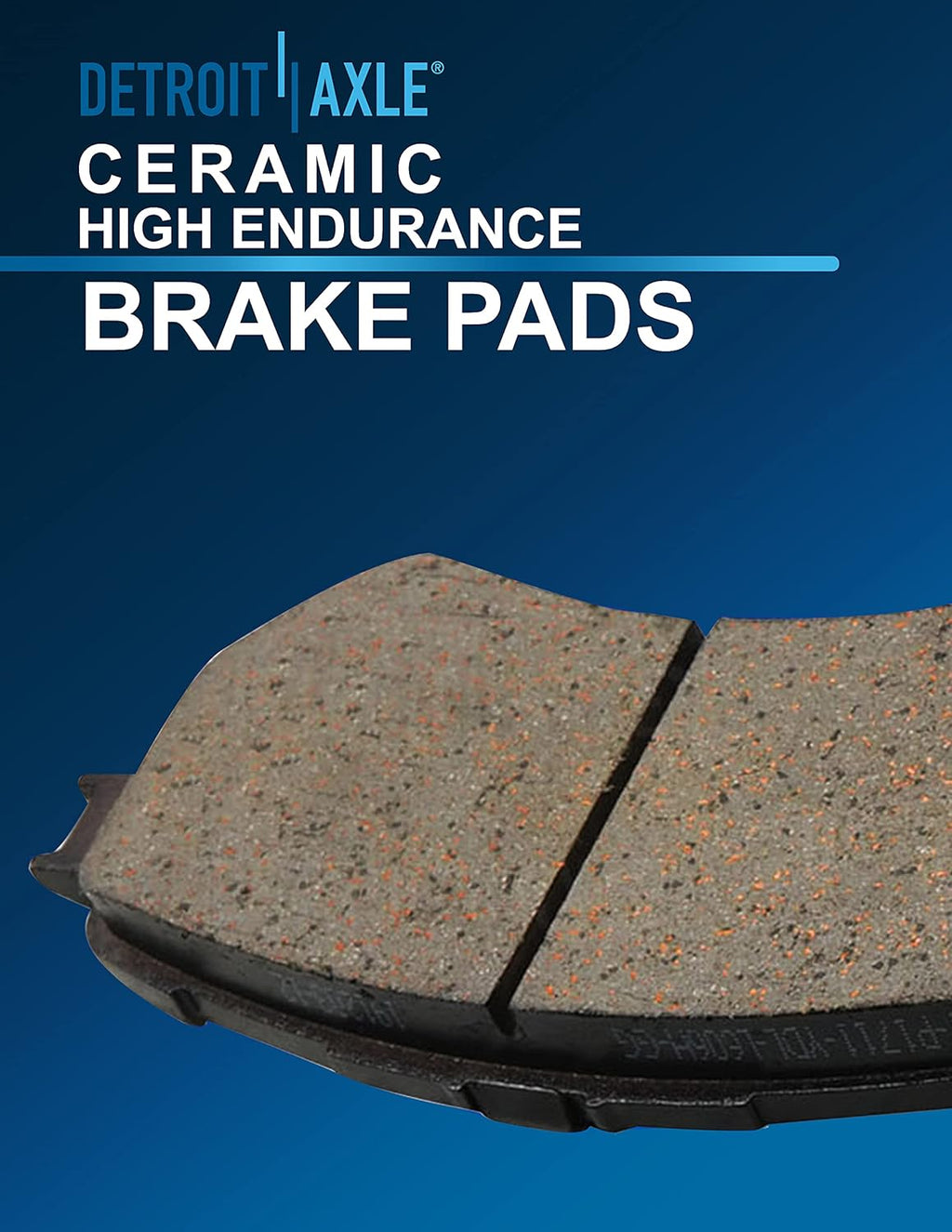 Front Drilled & Slotted Rotors + Brake Pads 6pc Set L4559