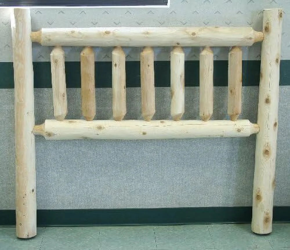 Unfinished Wooden Headboard Double P4407