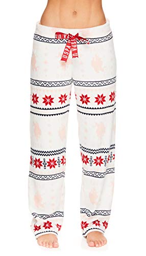 Womens Long Sleeve Shirt and Pajama Pants Sleepwear Set N5351