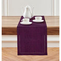 Linen Chambray Lavender Table Runner 120 Inches Long Z617630