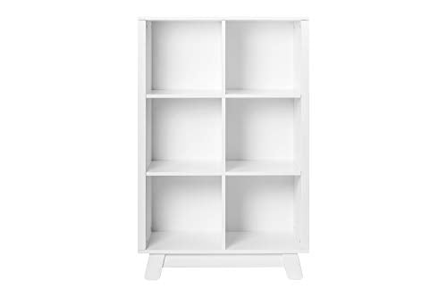 White Cubby Bookcase V41312