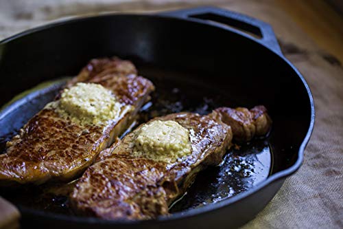 15 Inch Cast Iron Pre-Seasoned Skillet with Tempered Glass Lid L244141