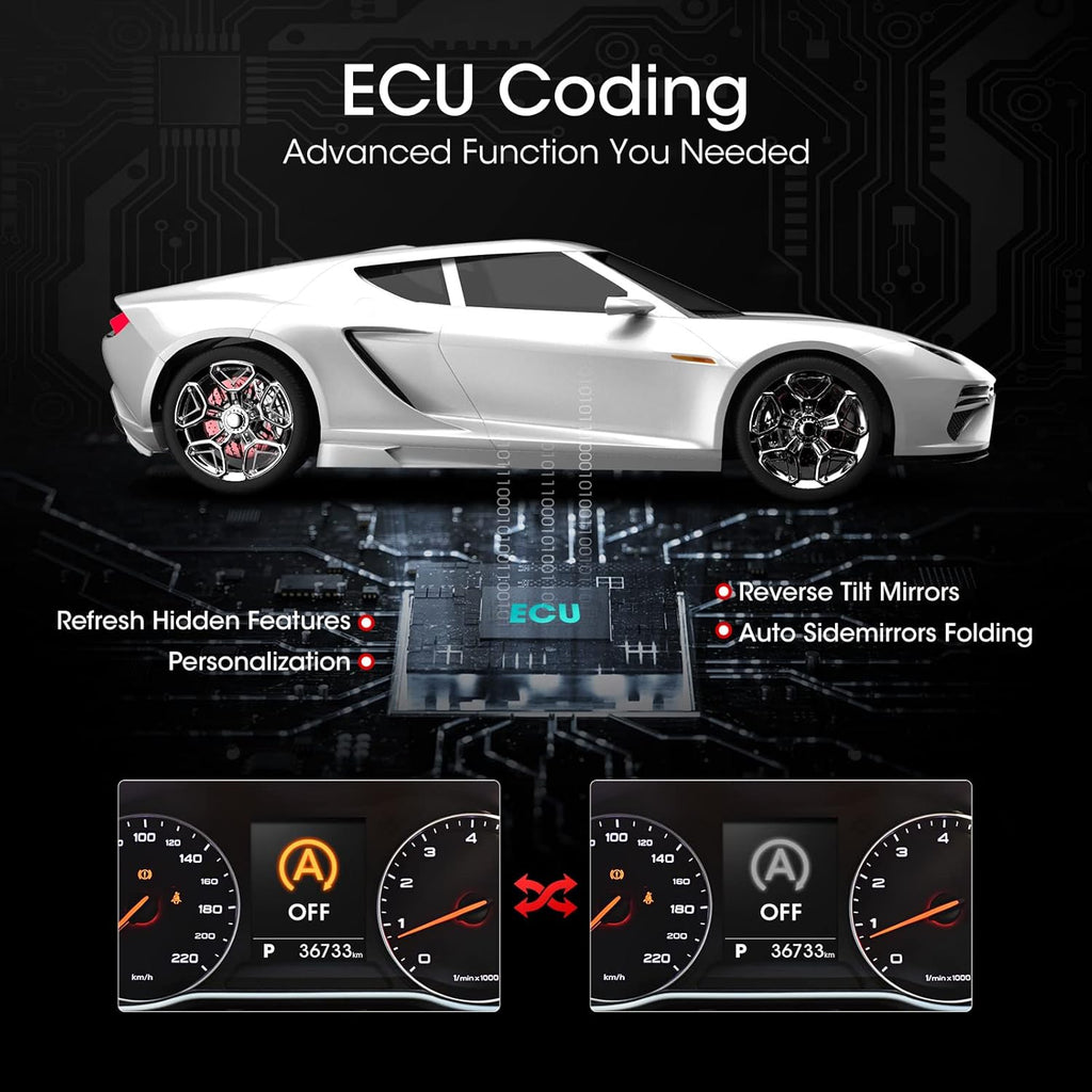 Bidirectional Full System Automotive Diagnostic Scanner G709469