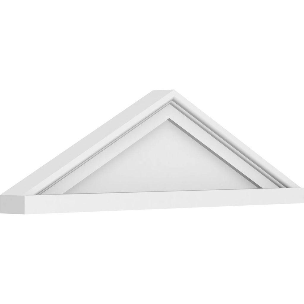 Smooth PVC Peaked Cap Pediment H87210