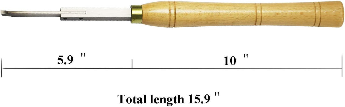 Set of 5 Carbide Tipped Woodturning Lathe Tools 16 inch Q52800