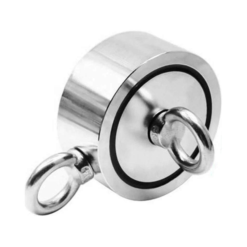 1300 Lbs Pull Force Neodymium Fishing Magnet Kit with Rope and Carabiner Y8830