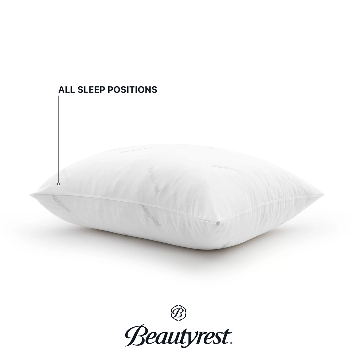 King Size Polyester Bed Pillow 2 Pack X9928