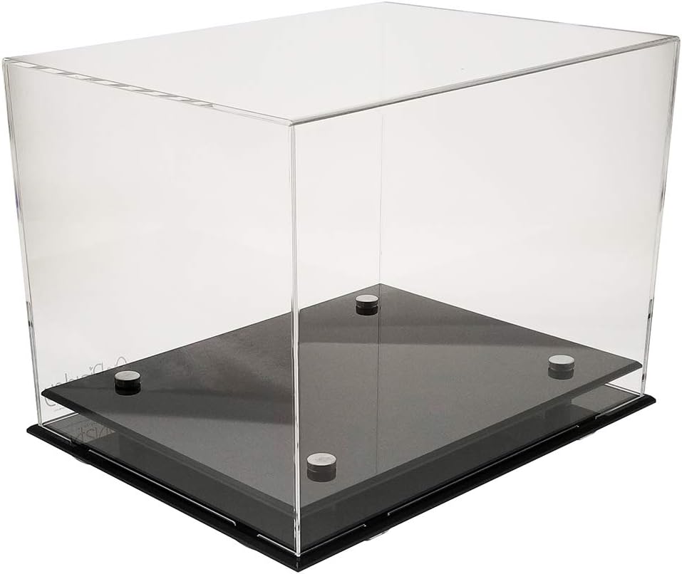 Black Base Boxing Glove Display Case Y623
