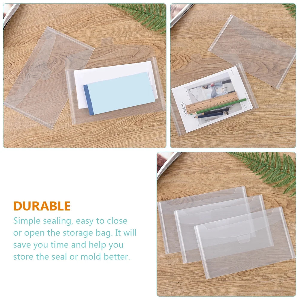 35 Pcs Transparent Storage Bins with Lids O5713