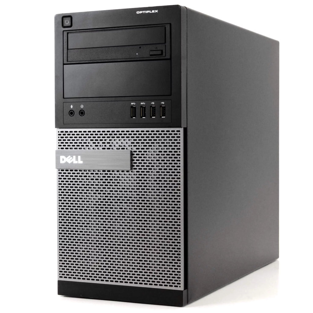 Restored Dell Desktop PC Intel Core i5 16GB Ram 128GB SSD 2TB HDD 20" Monitor NVIDIA GT 1030 WiFi Windows 10 N375114