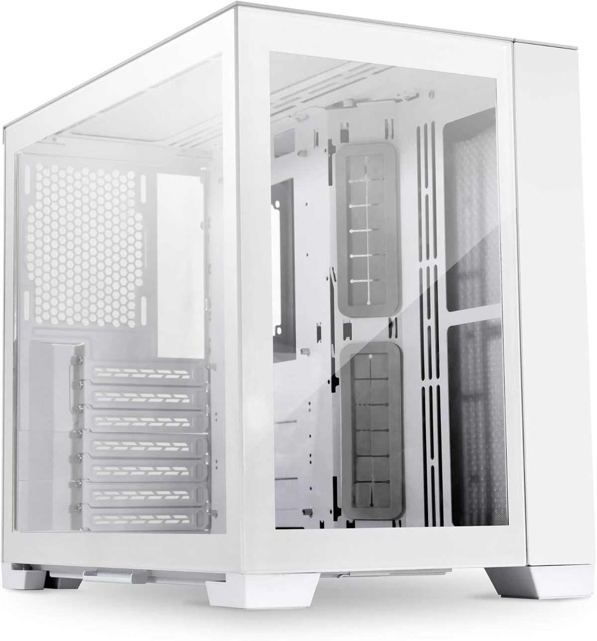 White Mini Tower Computer Case Q8079