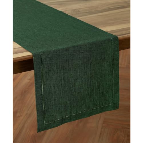 Linen Chambray Lavender Table Runner 120 Inches Long Z617630