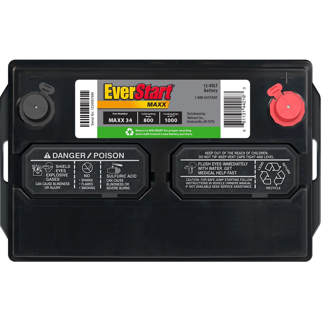 Group Size 34 12V 800 CCA Car Battery L639
