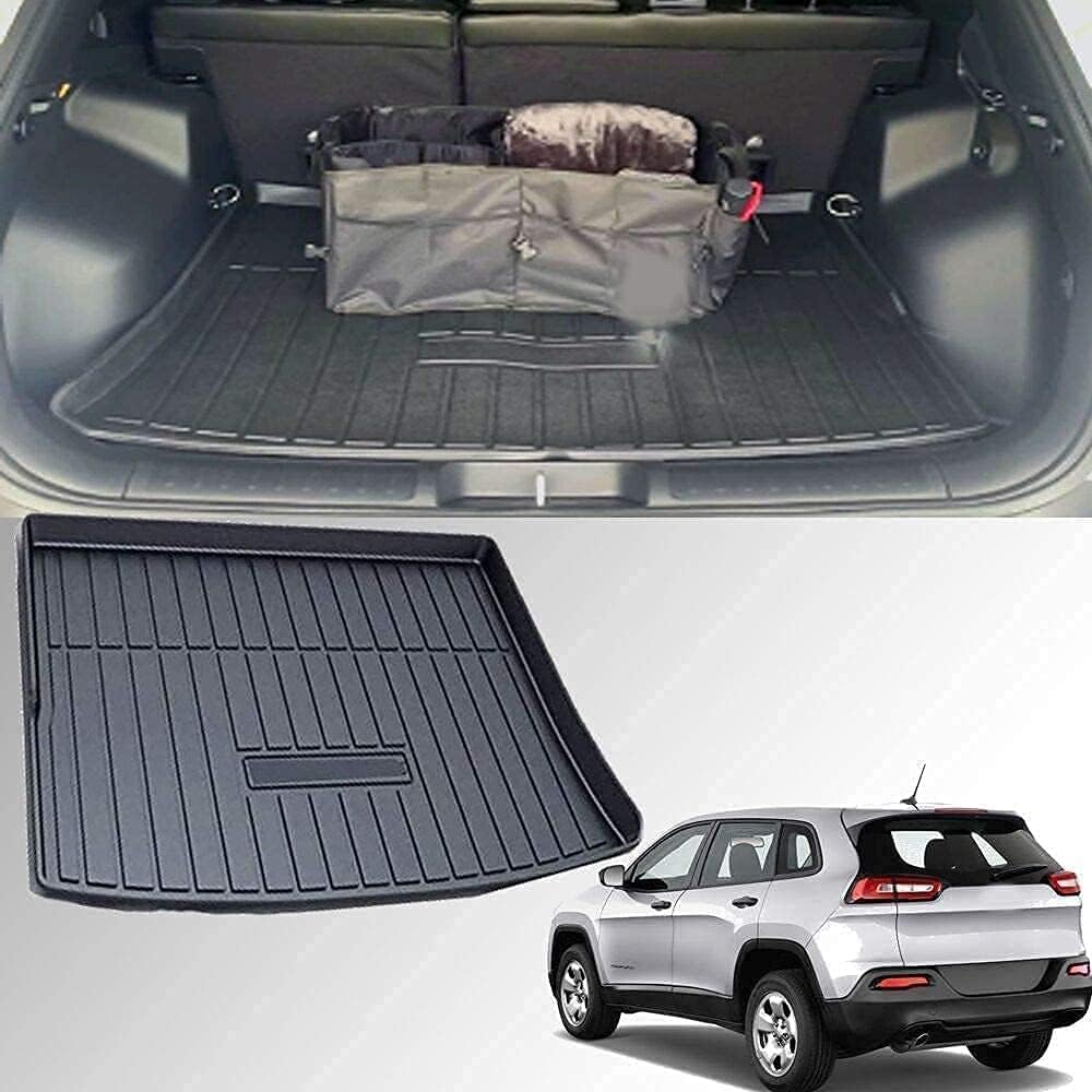 Cargo Mat Cargo Tray Cargo Liner Trunk Cover Floor Mat for Jeep Cherokee 2014-2018 U552