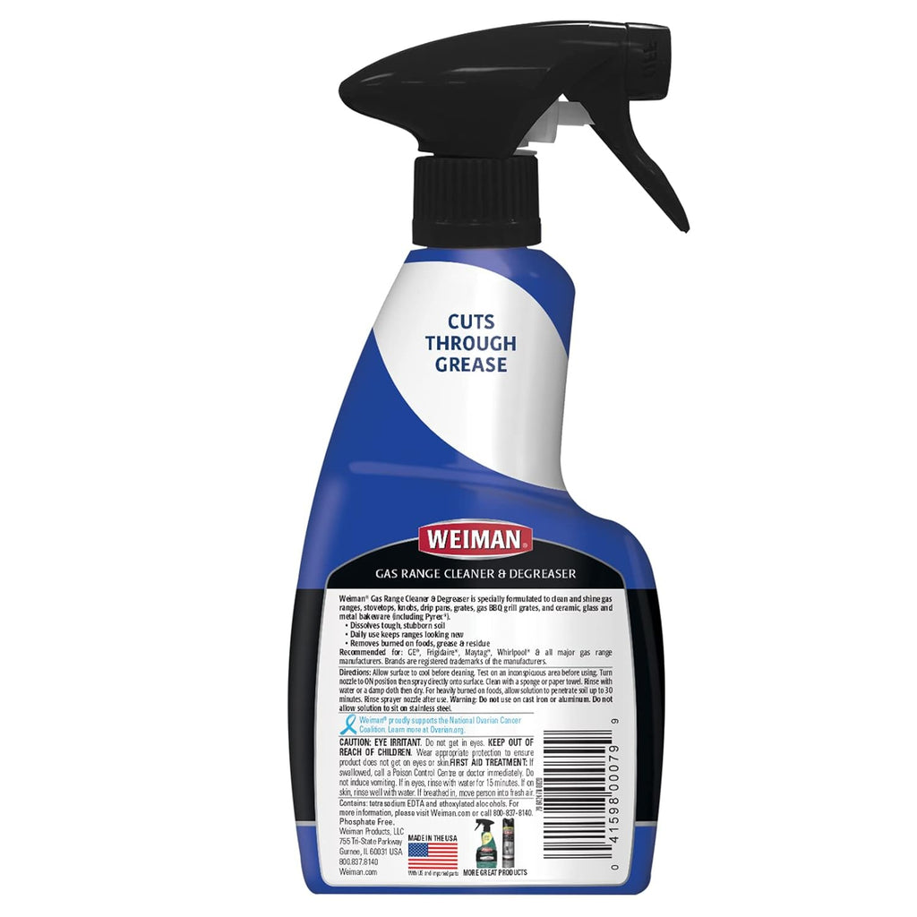 12 Ounce Gas Range Cleaner and Degreaser S255347