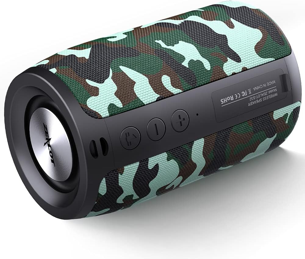 Portable Bluetooth Speaker, Mini Wireless Speaker Waterproof IPX5, Black O49667