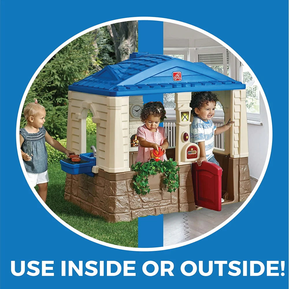 Brown Plastic Playhouse J6051