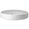 Round Carrara Marble Sink E938