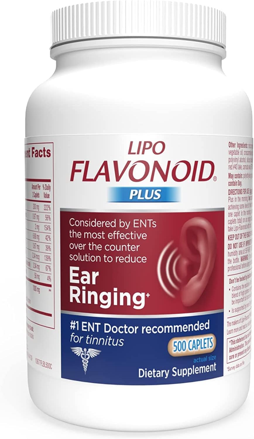 500 Caplets Ear Health Supplement X8398