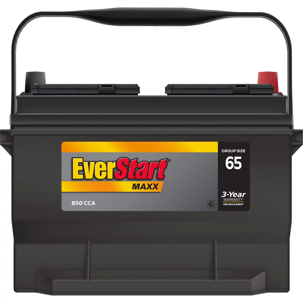 Group Size 65 12 Volt 850 CCA Lead Acid Automotive Battery W3128