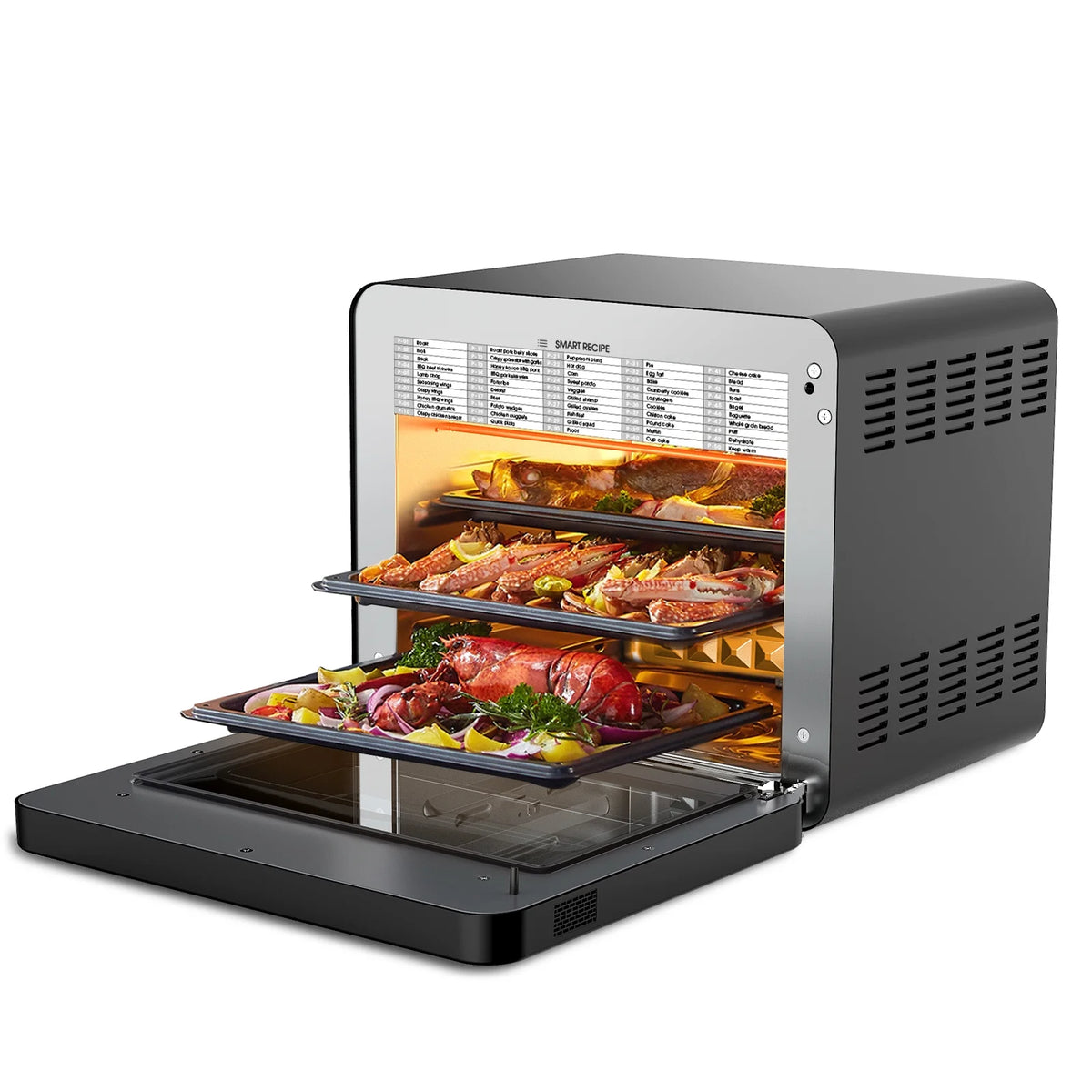 Extra Large Capacity 26 QT Air Fryer Toast Oven Combo with Rotisserie and Dehydrator V412830
