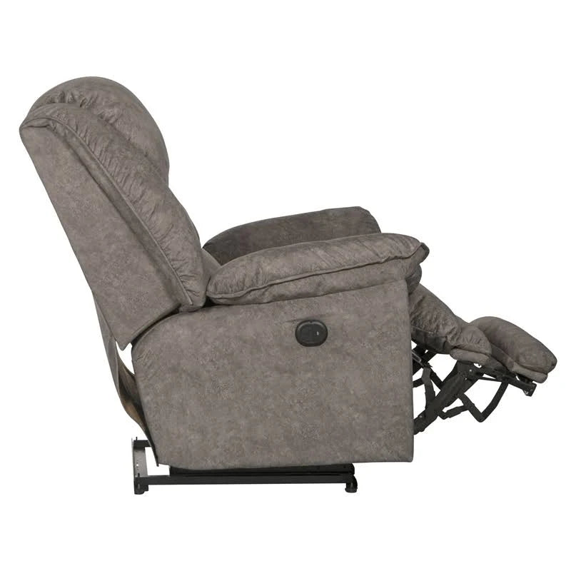 Power Lay Flat Recliner with Extended Ottoman P546604