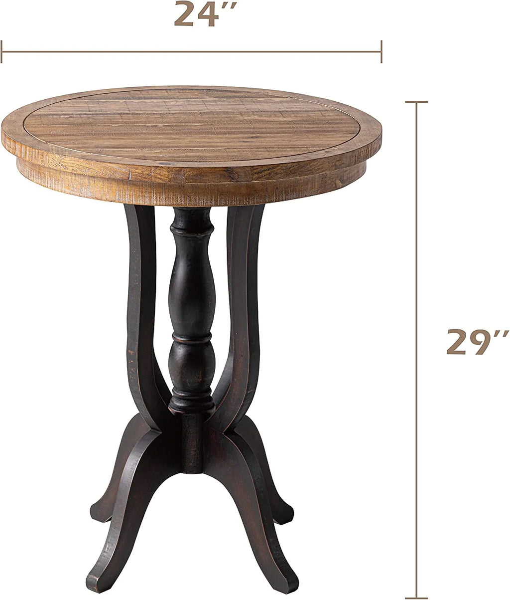 Black End Table Q586