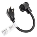 Dryer Adapter Cord NEMA 14-30P to 10-30R, 30A, 250V, 1.5FT V25623
