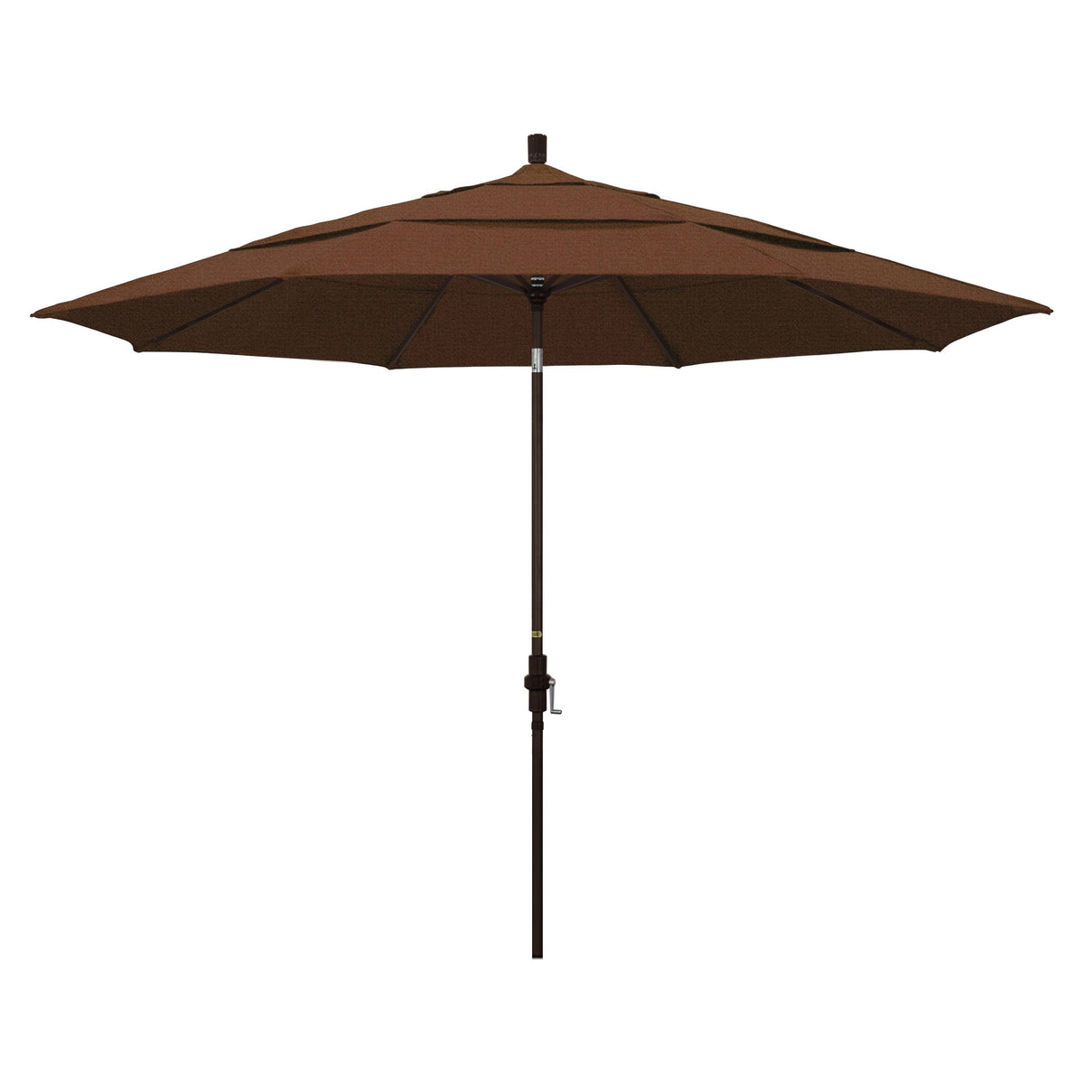 11' Aluminum Market Umbrella with Double Wind Vent D224145
