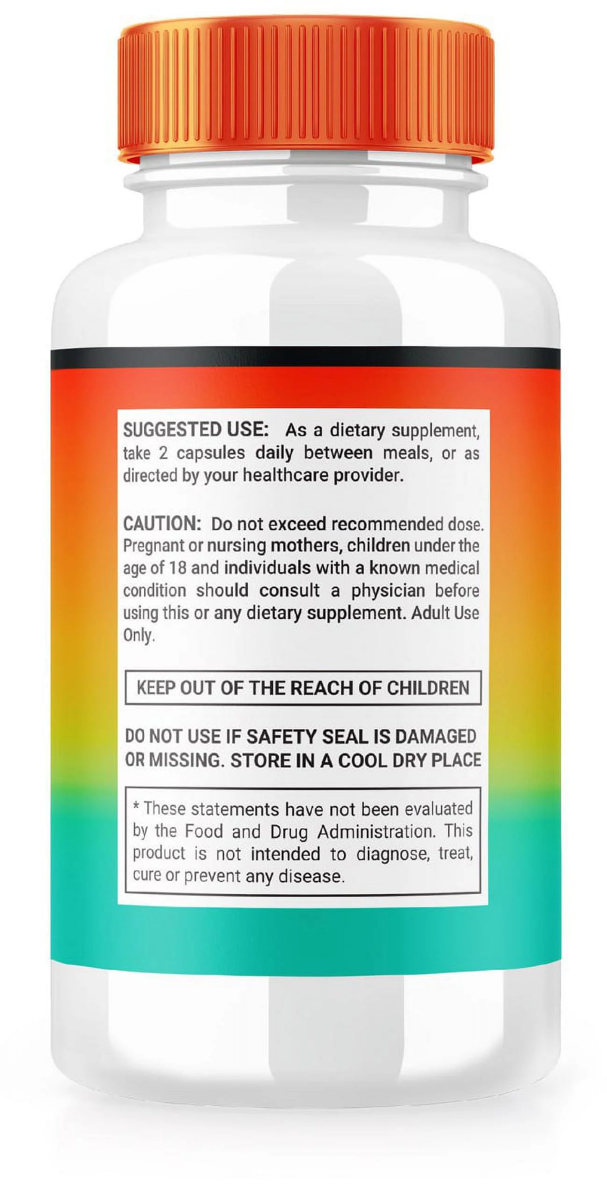 (2 Pack) 120 Capsules Dietary Supplement R460