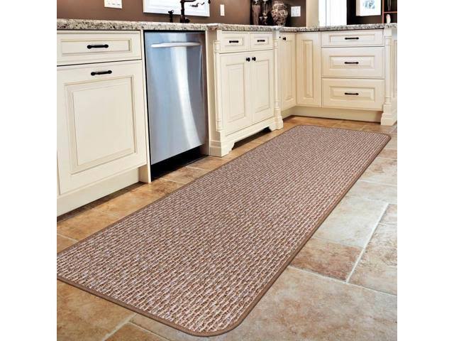 Praline Brown Skid-Resistant Carpet Runner K5194