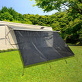 RV Awning Shade Screen with Zipper 8'X10'3'' H782
