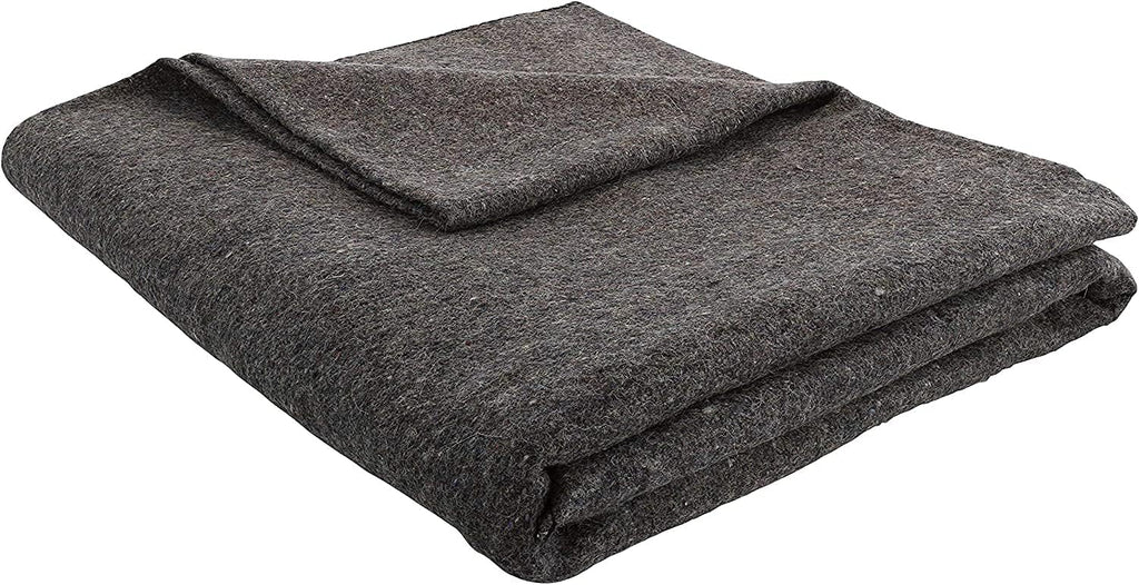Grey 62x80 Wool Blanket D781