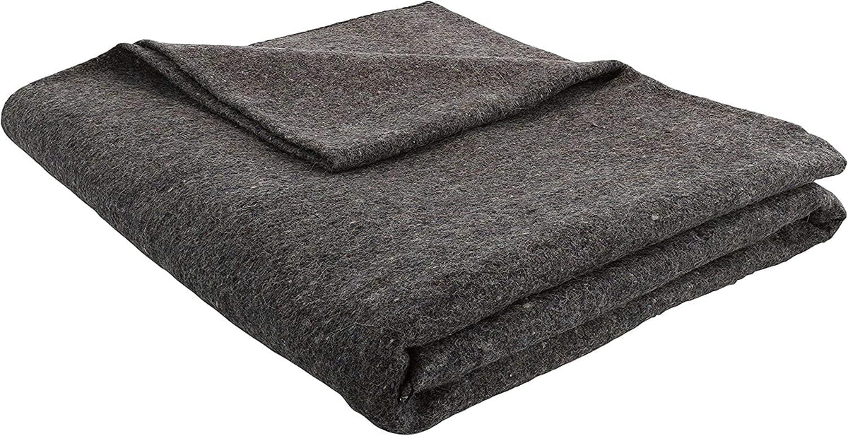 Grey 62x80 Wool Blanket D781