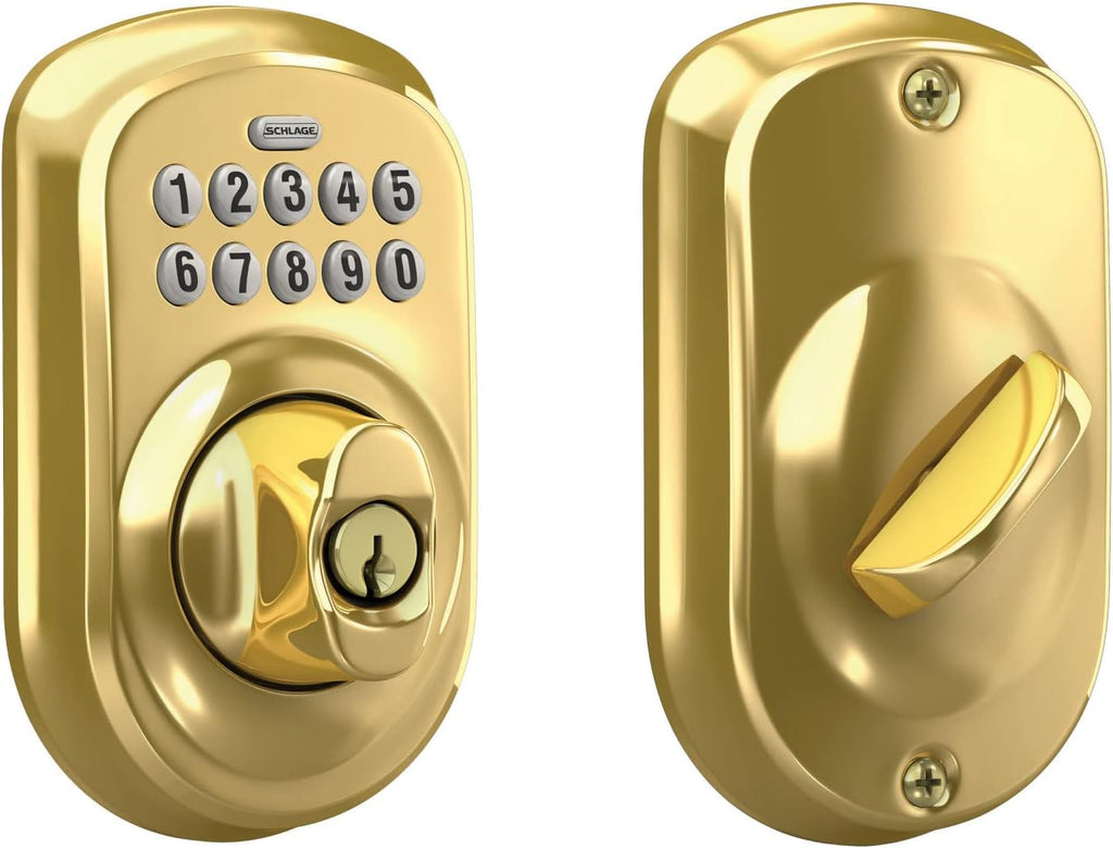 Keypad Deadbolt Electronic Keyless Entry Lock U36420