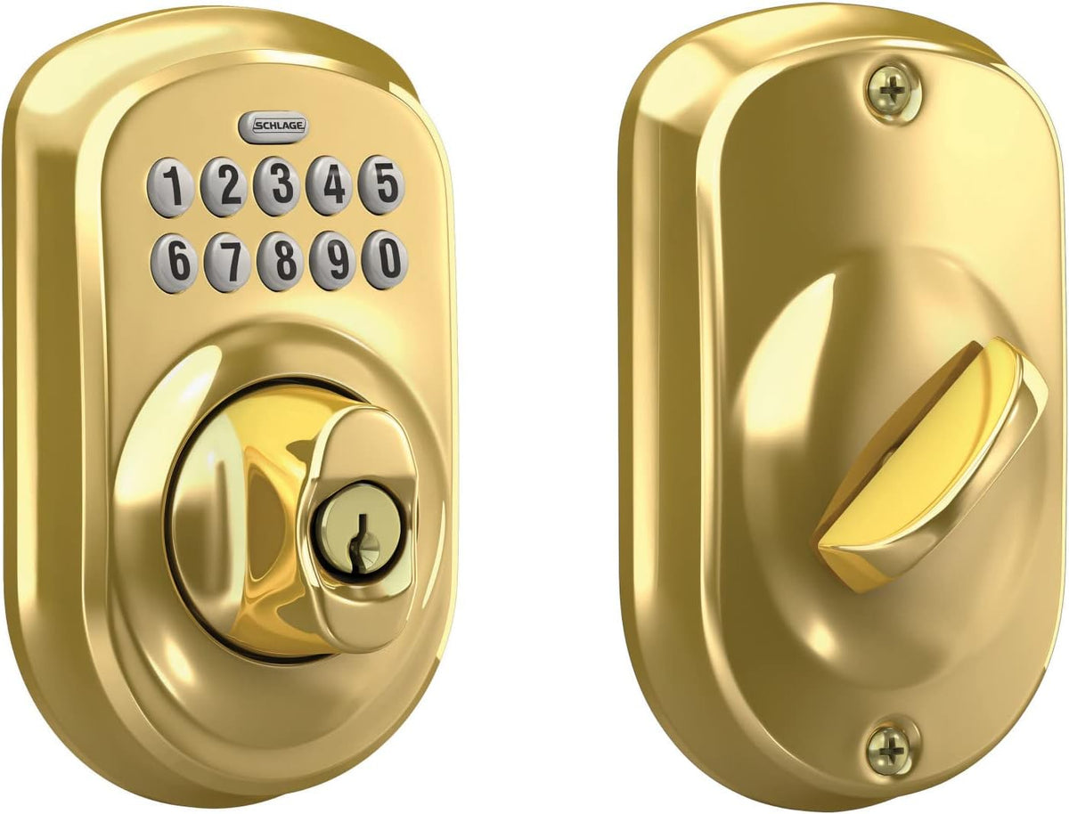 Keypad Deadbolt Electronic Keyless Entry Lock U36420