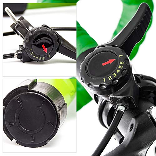 Blue/Green 6 Gears Indoor Bicycle Resistance Trainer L157738