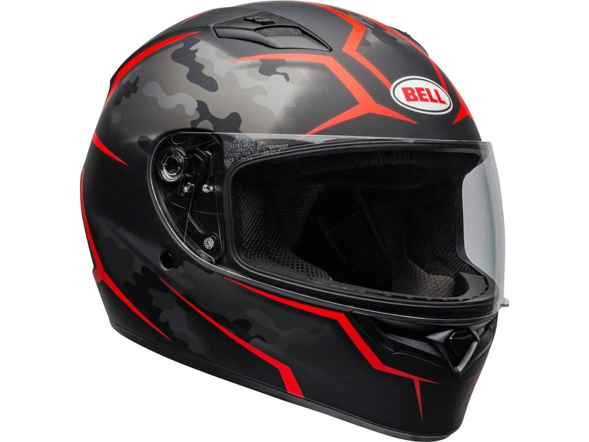 Camo Matte Black/Red Helmet M5617