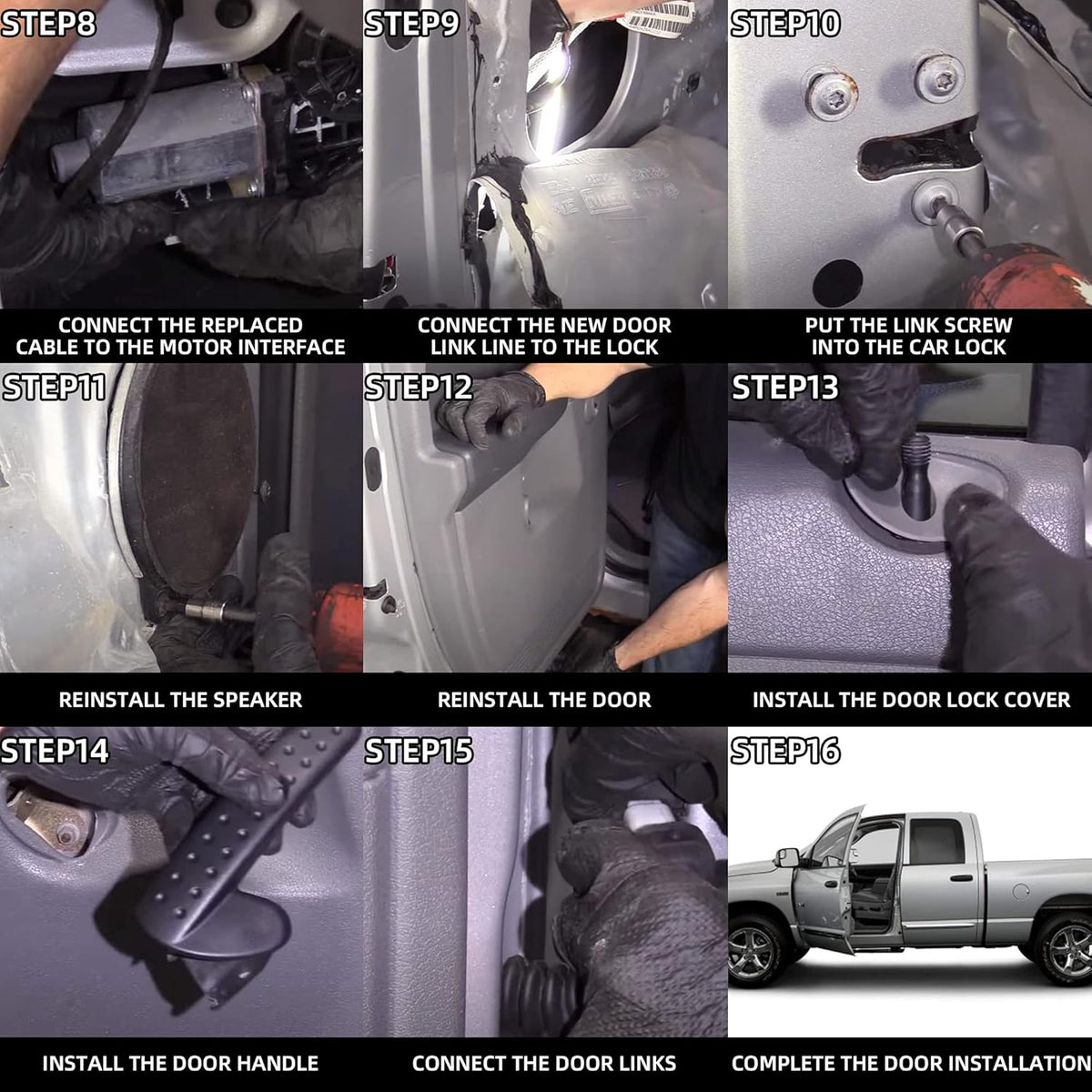 Rear Door Harness with Connectors Pack of 2 S4018