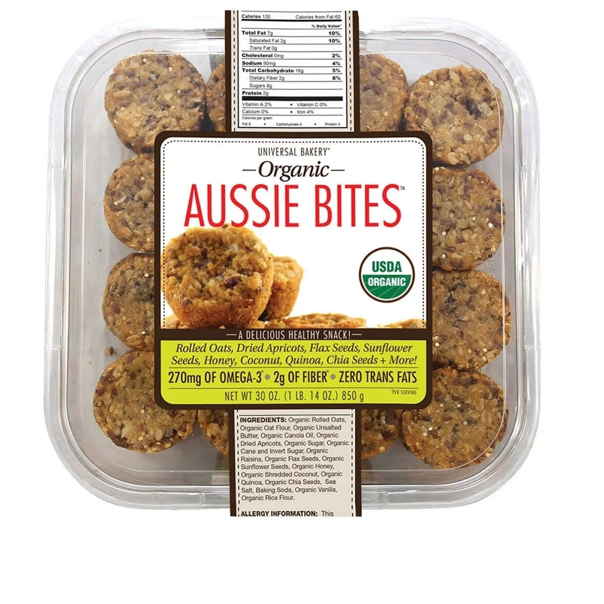 Organic Aussie Bites 32 Count L166878