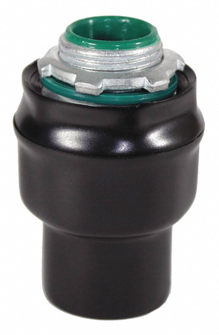 Straight PVC Coated Connector F473